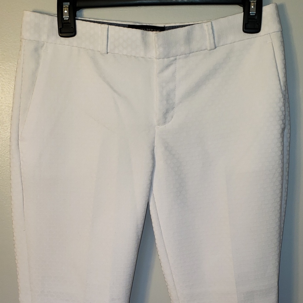 Banana Republic - White Dress pants AMAZING - P